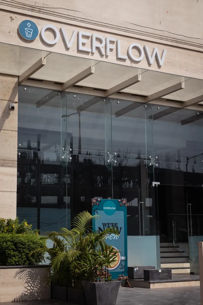 overflow coffee is the best cafe for coffee date in lucknow